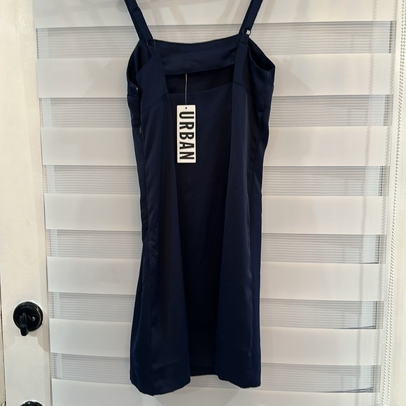 Navy mini dress - Picture 3 of 4